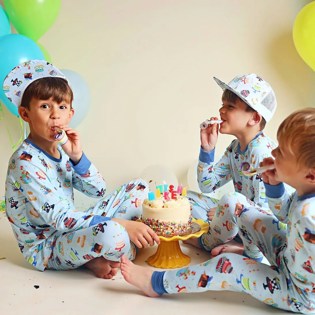 Cakes Long Sleeve Pajamas