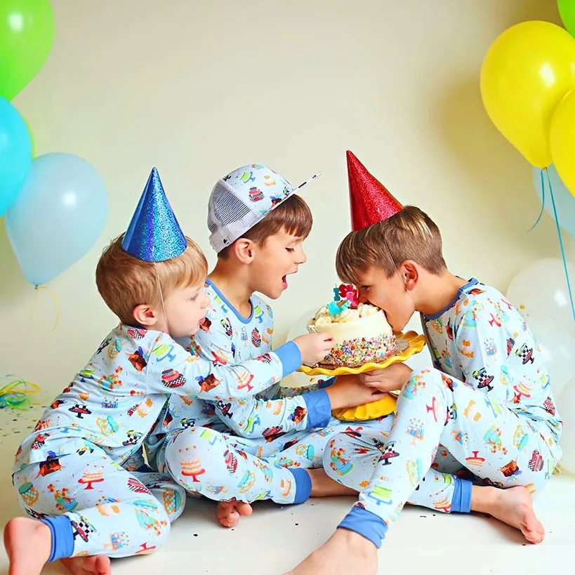 Cakes Long Sleeve Pajamas