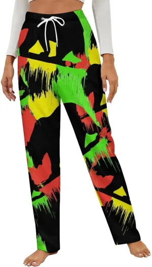 California Republic Women's Flannel Pajama Pants Fleece Lounge Sleep Bottoms PJ