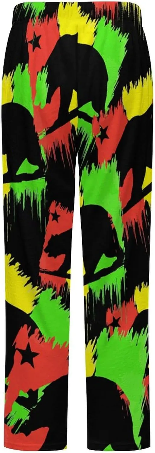 California Republic Women's Flannel Pajama Pants Fleece Lounge Sleep Bottoms PJ