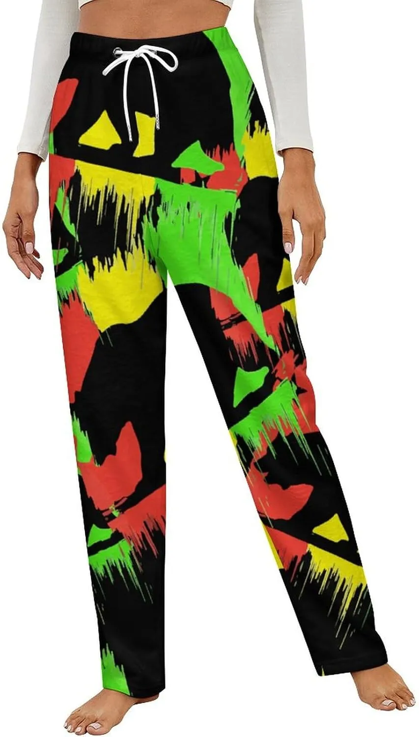 California Republic Women's Flannel Pajama Pants Fleece Lounge Sleep Bottoms PJ
