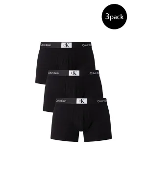 Calvin Klein Underwear  Mens Cotton Stretch Boxer Briefs 3 Pack Black