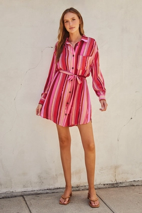 Cool Form CAMILA RELAXED MINI SHIRT DRESS