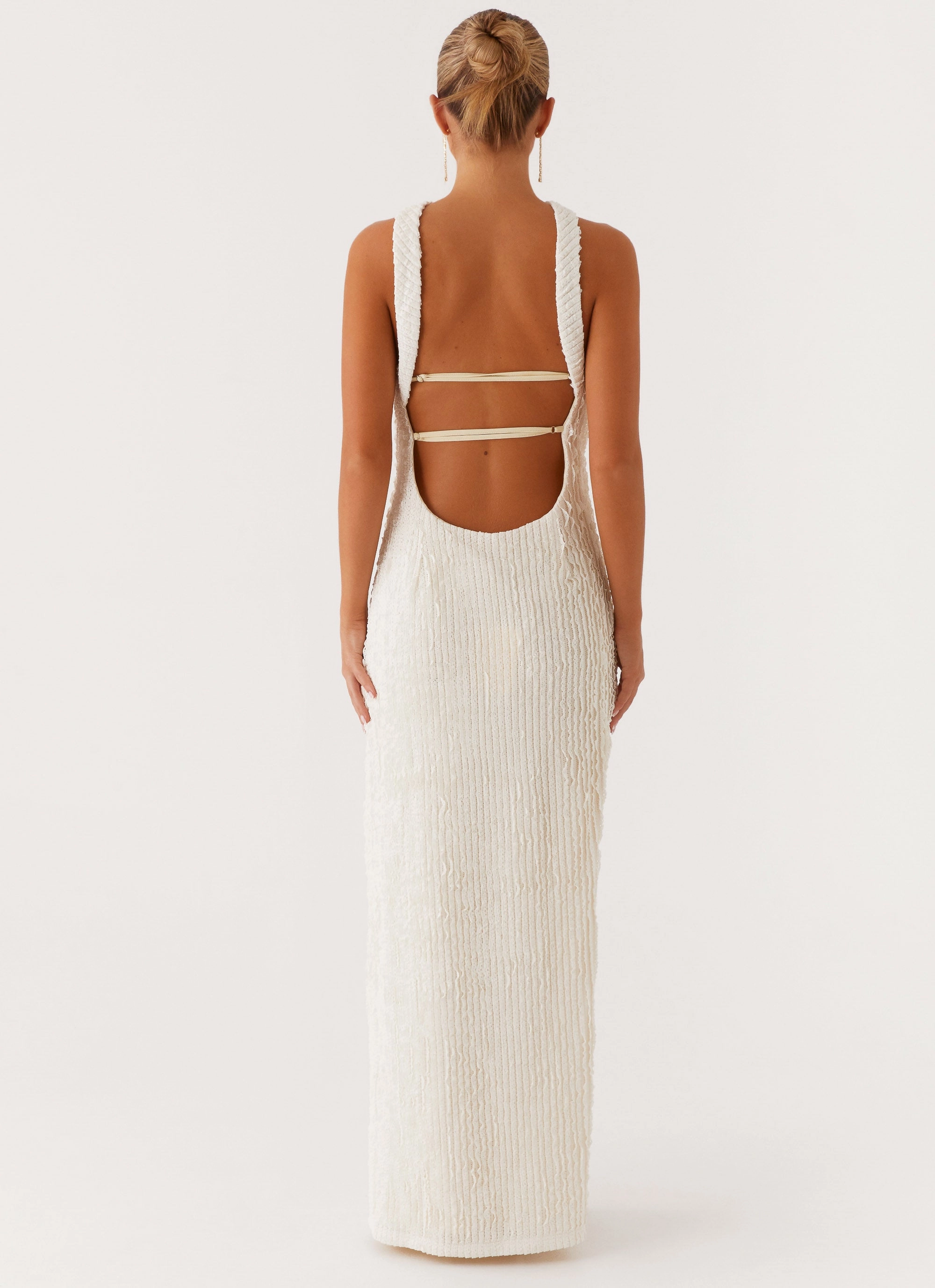 Chic Fit Wear Sadie Maxi Dress - Ivory