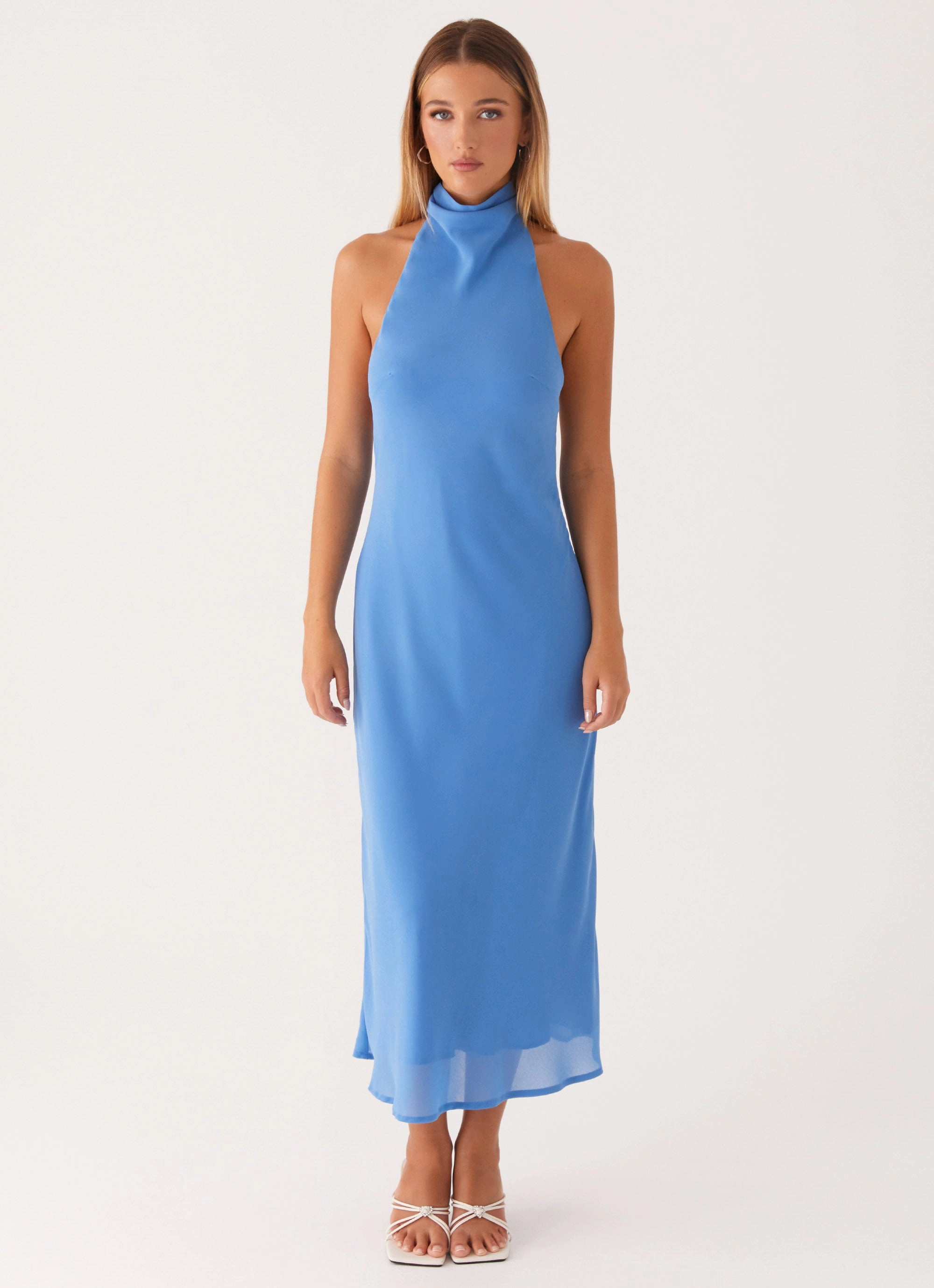 Shelly Midi Dress - Azure Smart Shape