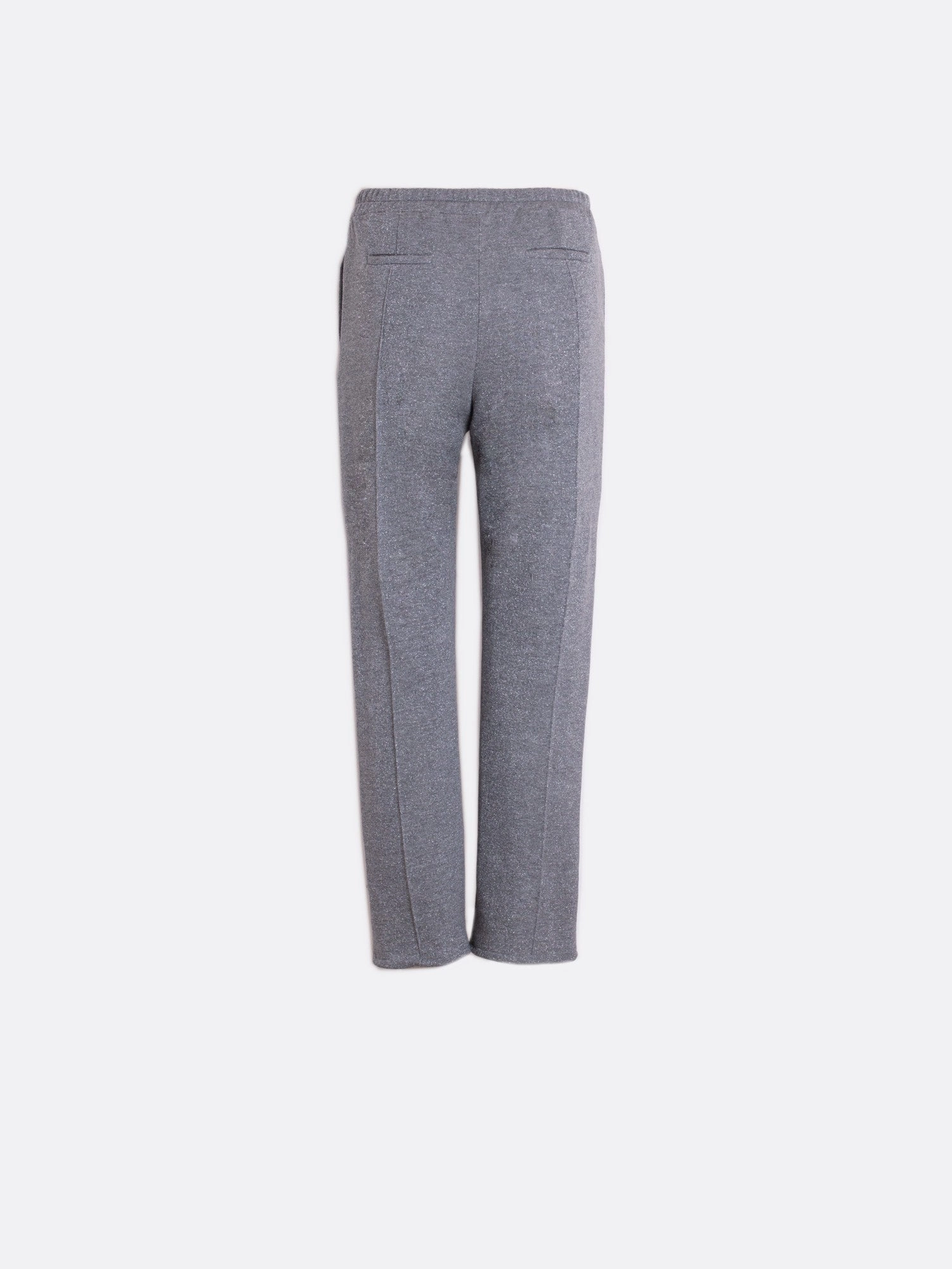 Stretchable Fit Comfortable Layering Carla Stretch Trouser in Silver