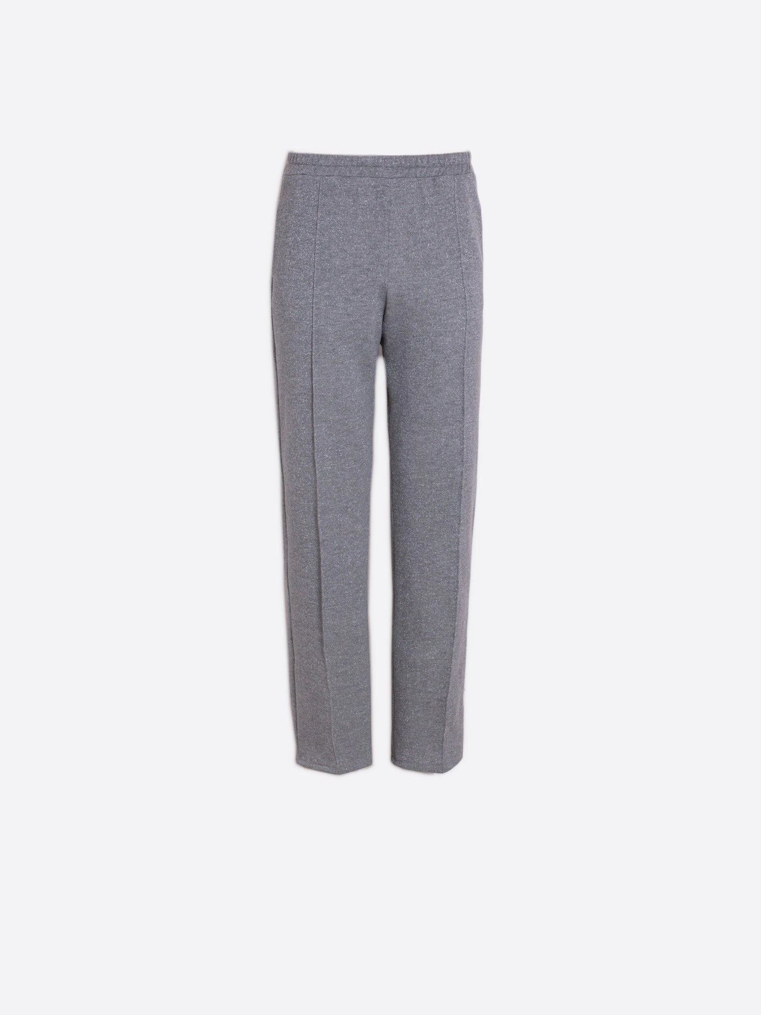 Carla Stretch Trouser in Silver QuickReleaseBuckle