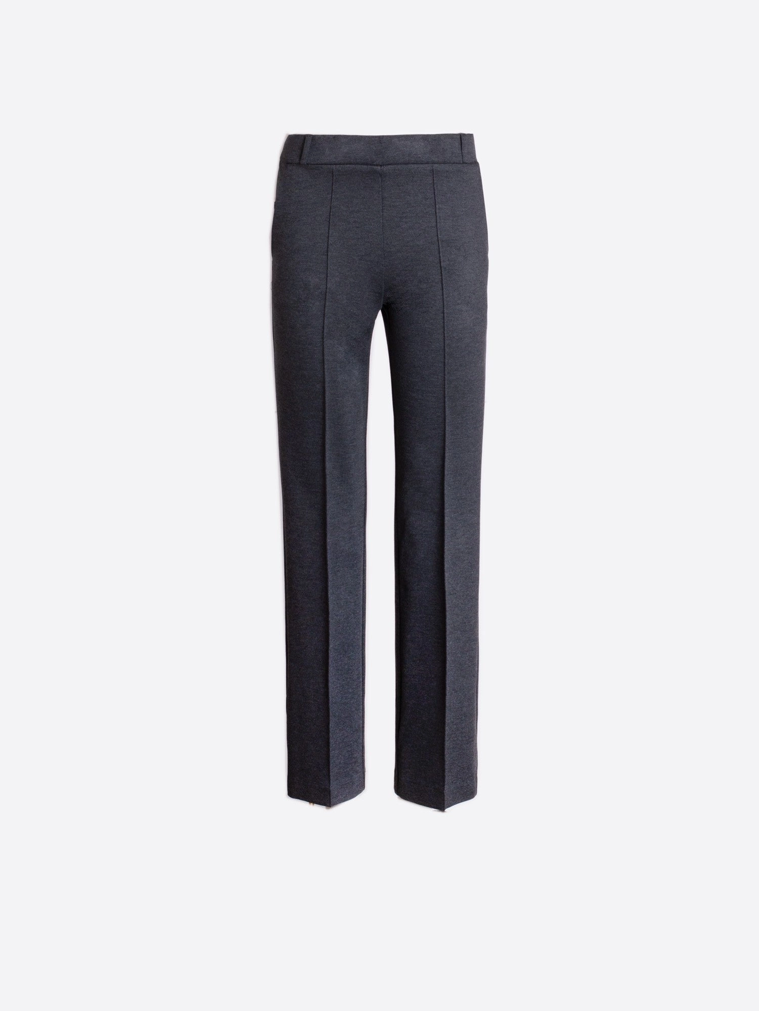 Carla Structure Trouser in Grey Casual Comfort Wear