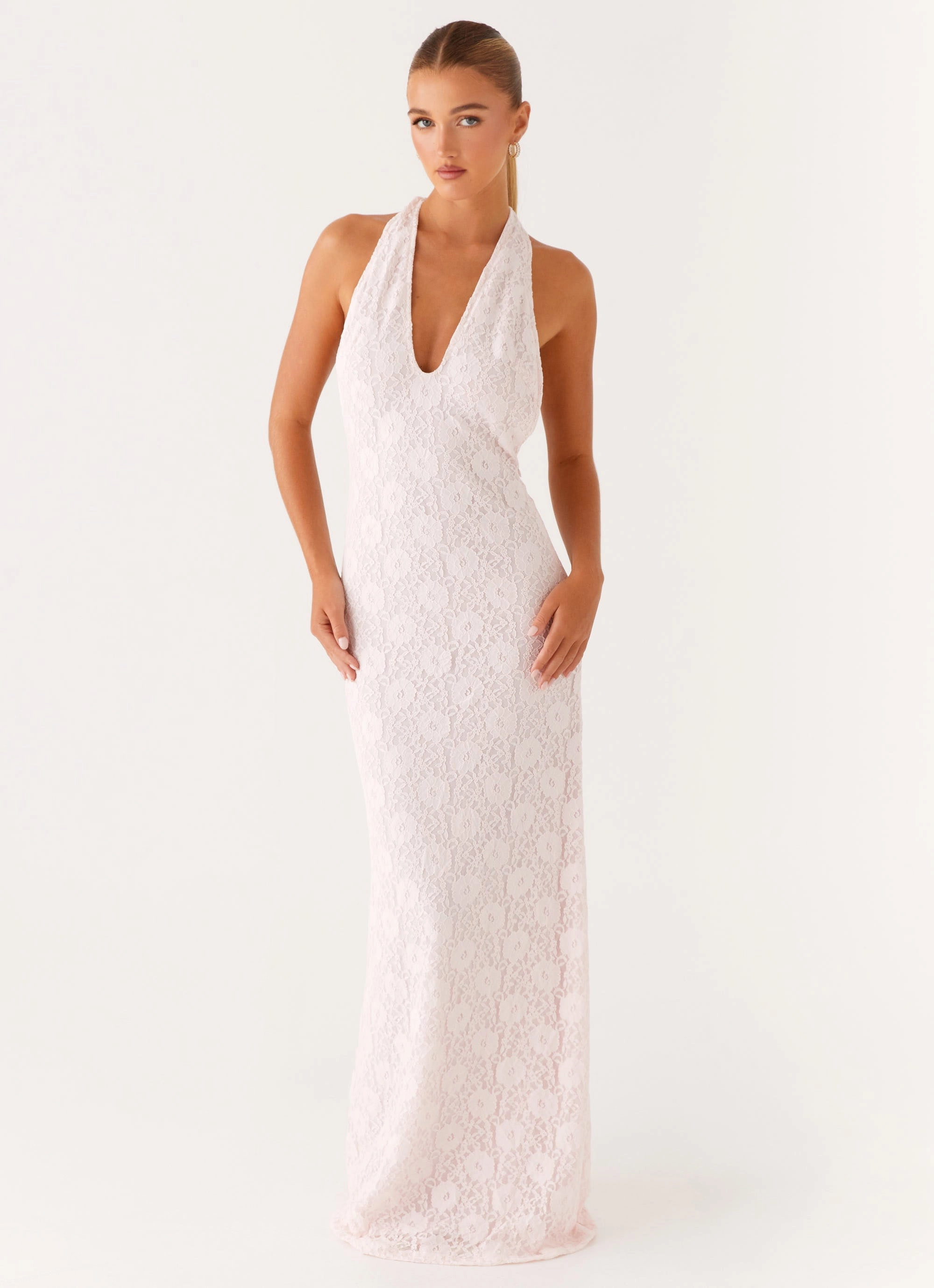 Flowing Fit Carly Maxi Dress - Pink