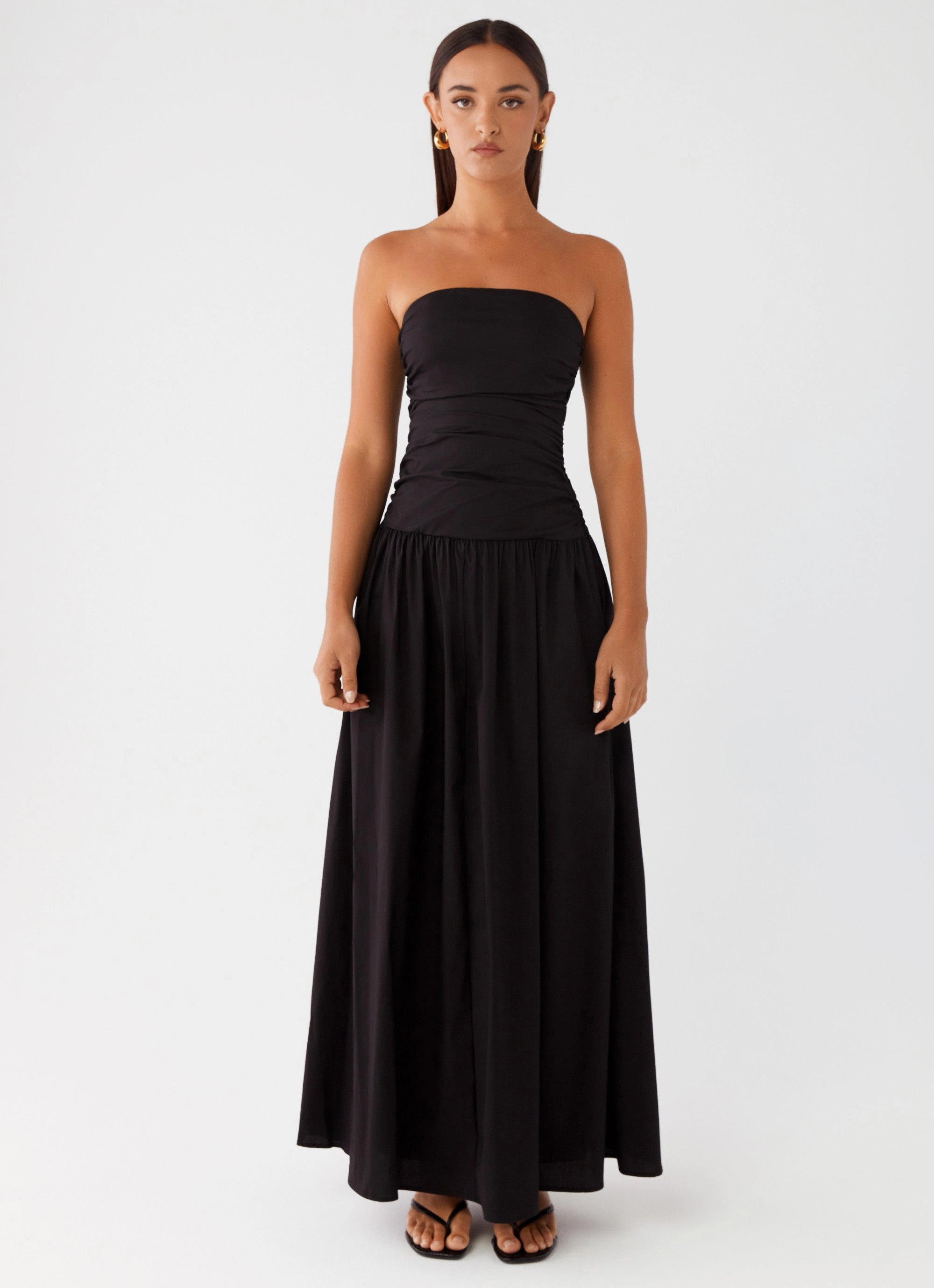 Style Base Carmel Maxi Dress - Black