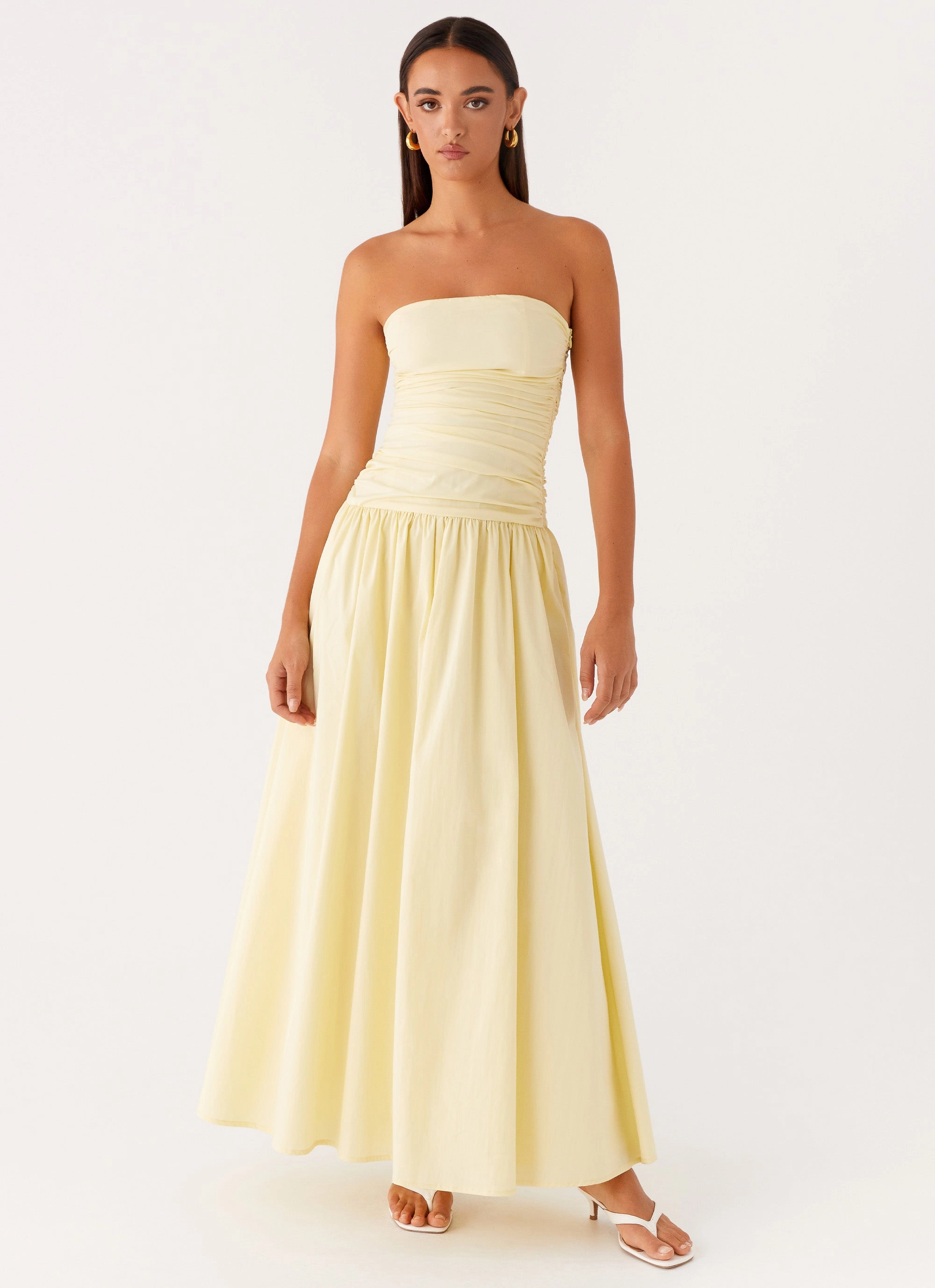Carmel Maxi Dress - Yellow Relaxed Vibe