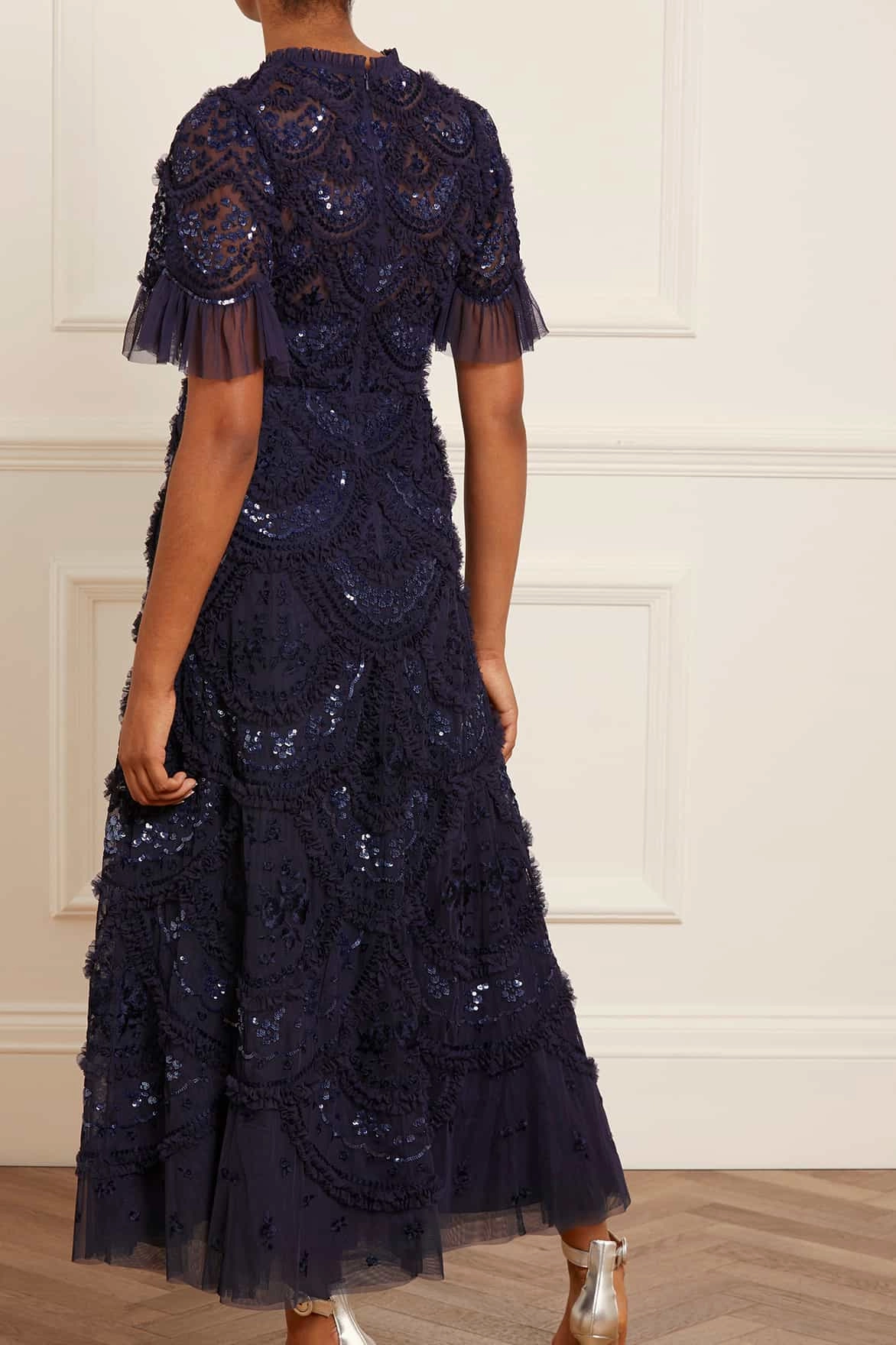 Carmen Ruffle Ankle Gown Smart Fit Wear