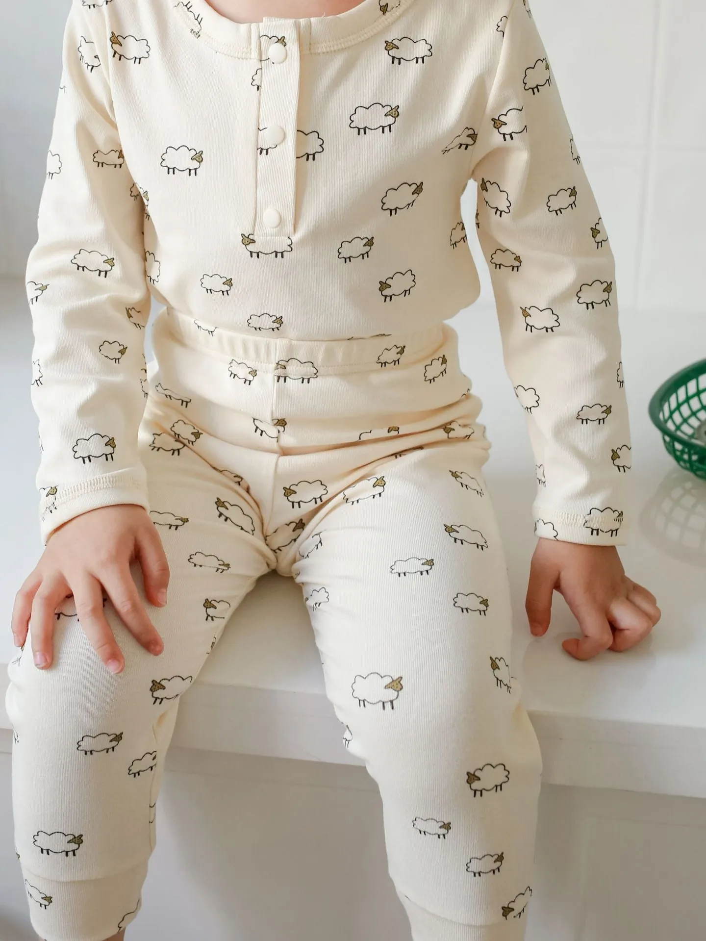 Cartoon Animal Printed Cotton Pajamas for Boys Girls