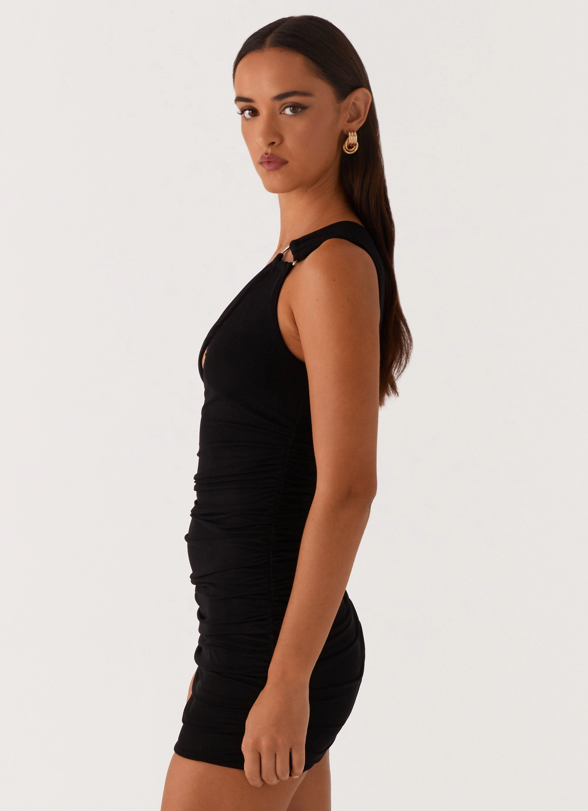 Amanda Mini Dress - Black City Essential Daily Option