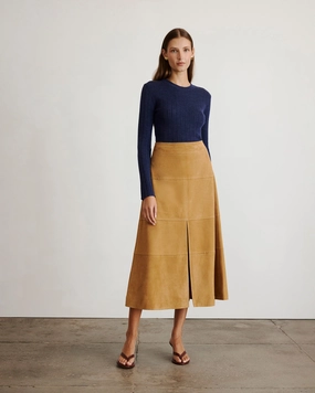 Suede Hudson Skirt Multi-way wear
