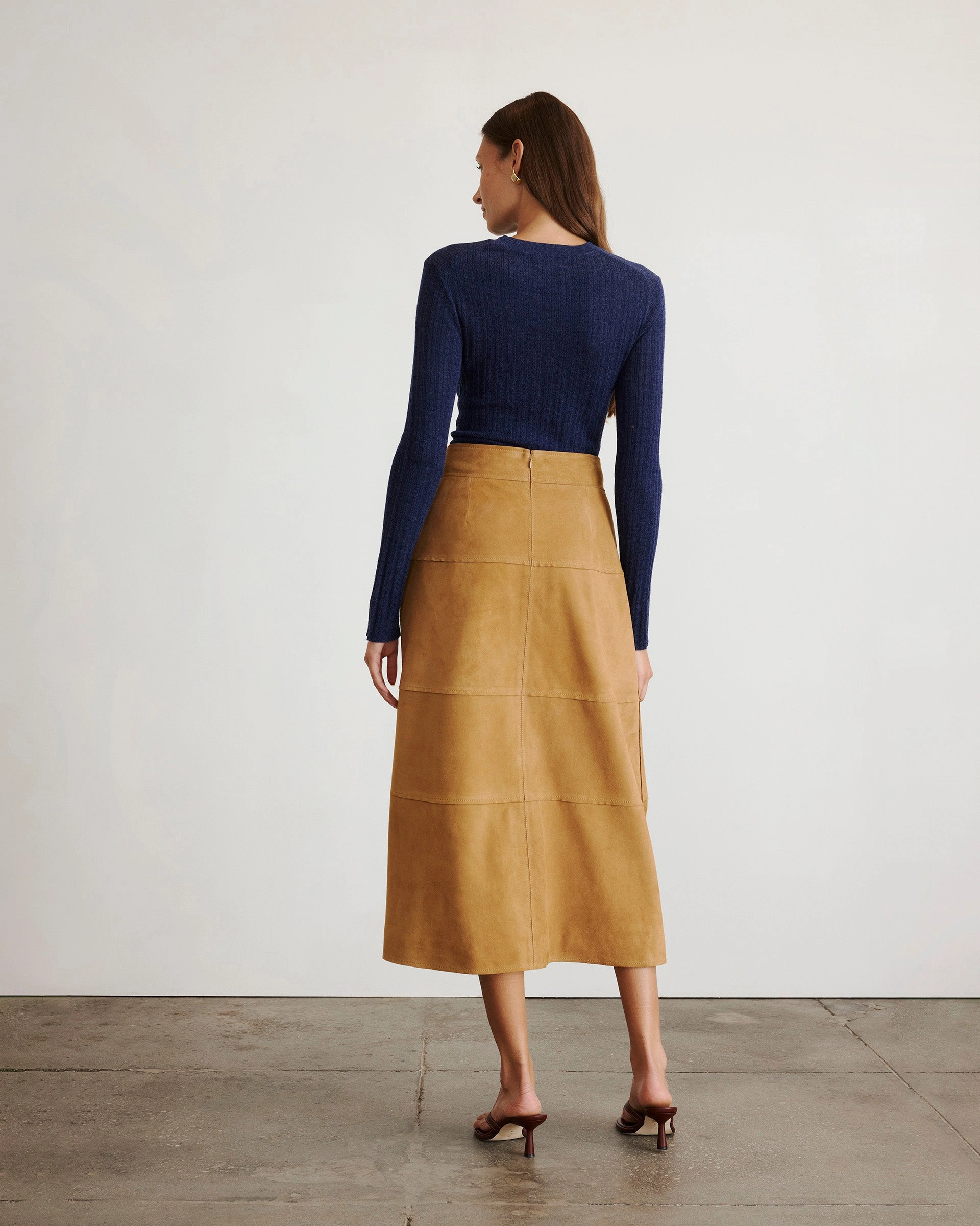 Suede Hudson Skirt Sporty Touch