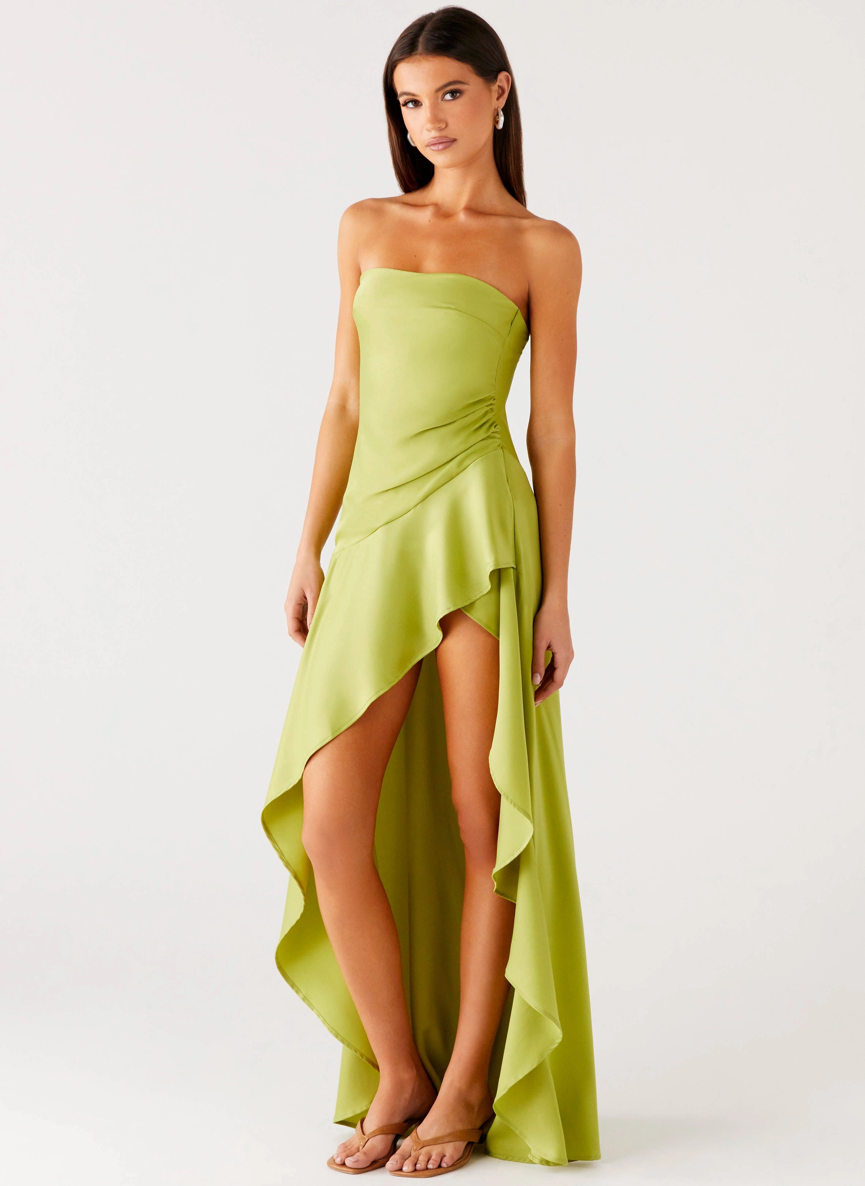 Comfy Flex Bodie Maxi Dress - Lime