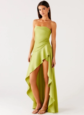 Comfy Flex Bodie Maxi Dress - Lime