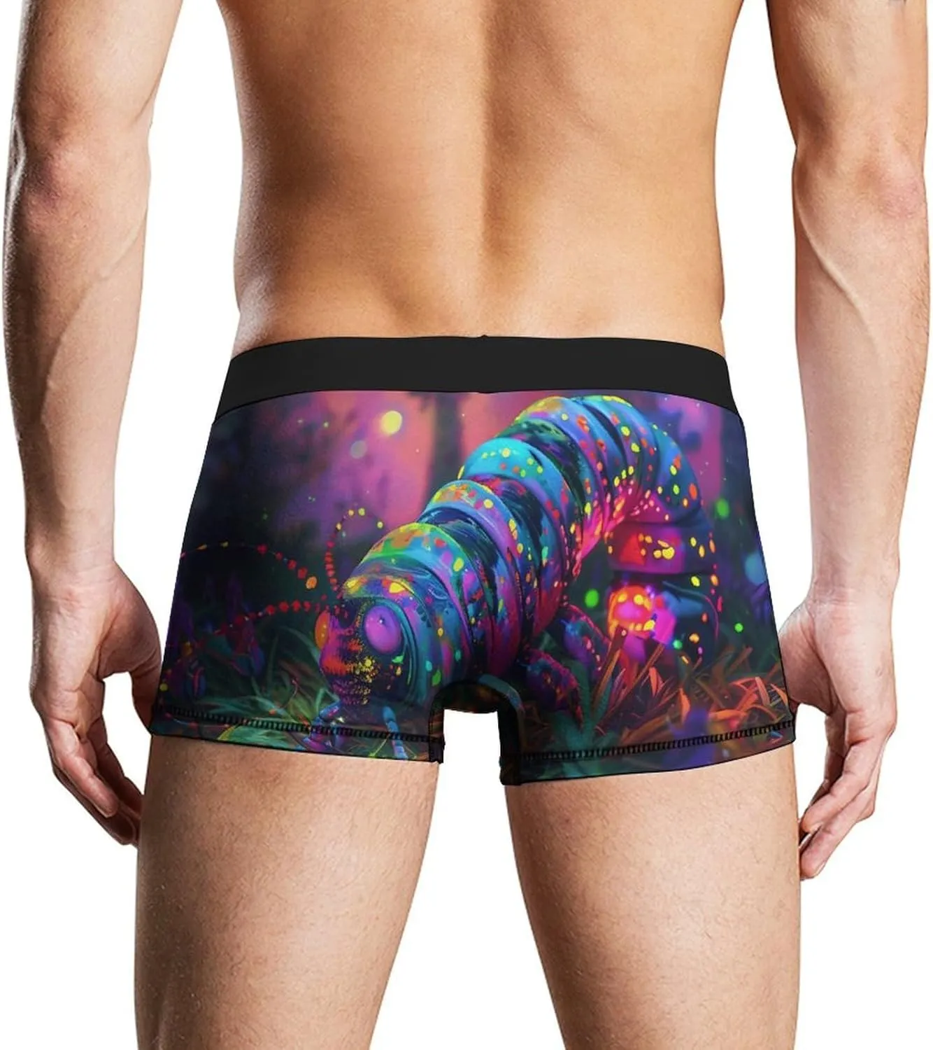 Caterpillar Men's Underwear Soft Boxer Briefs Breathable Trunks with Waistband