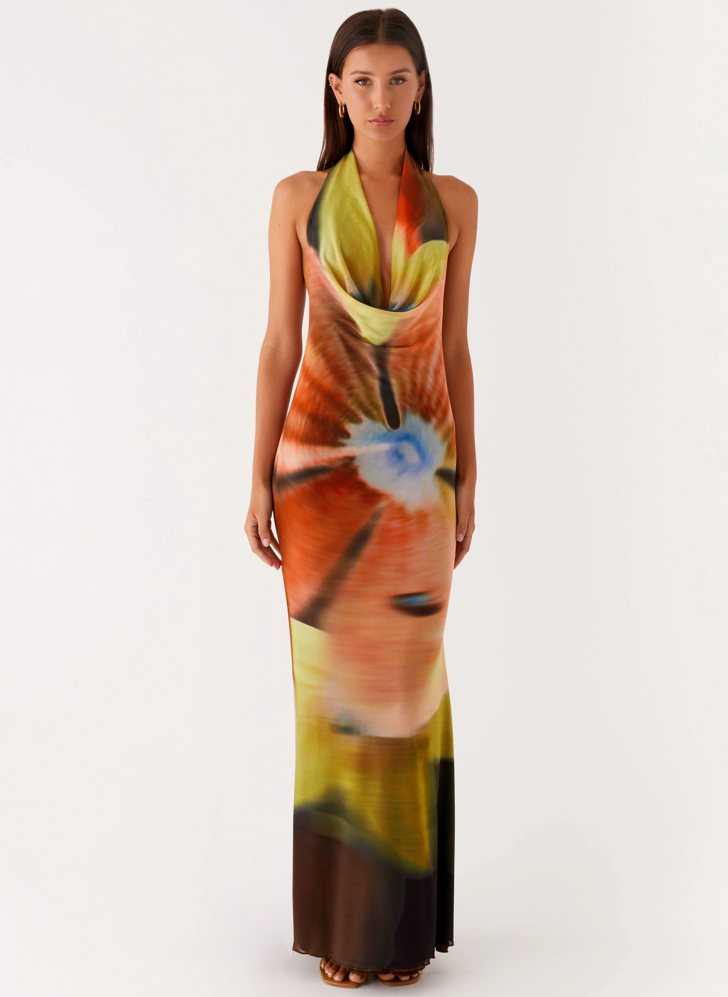 Air Touch All-Day Comfort Wear Raellia Maxi Dress - Moody Floral