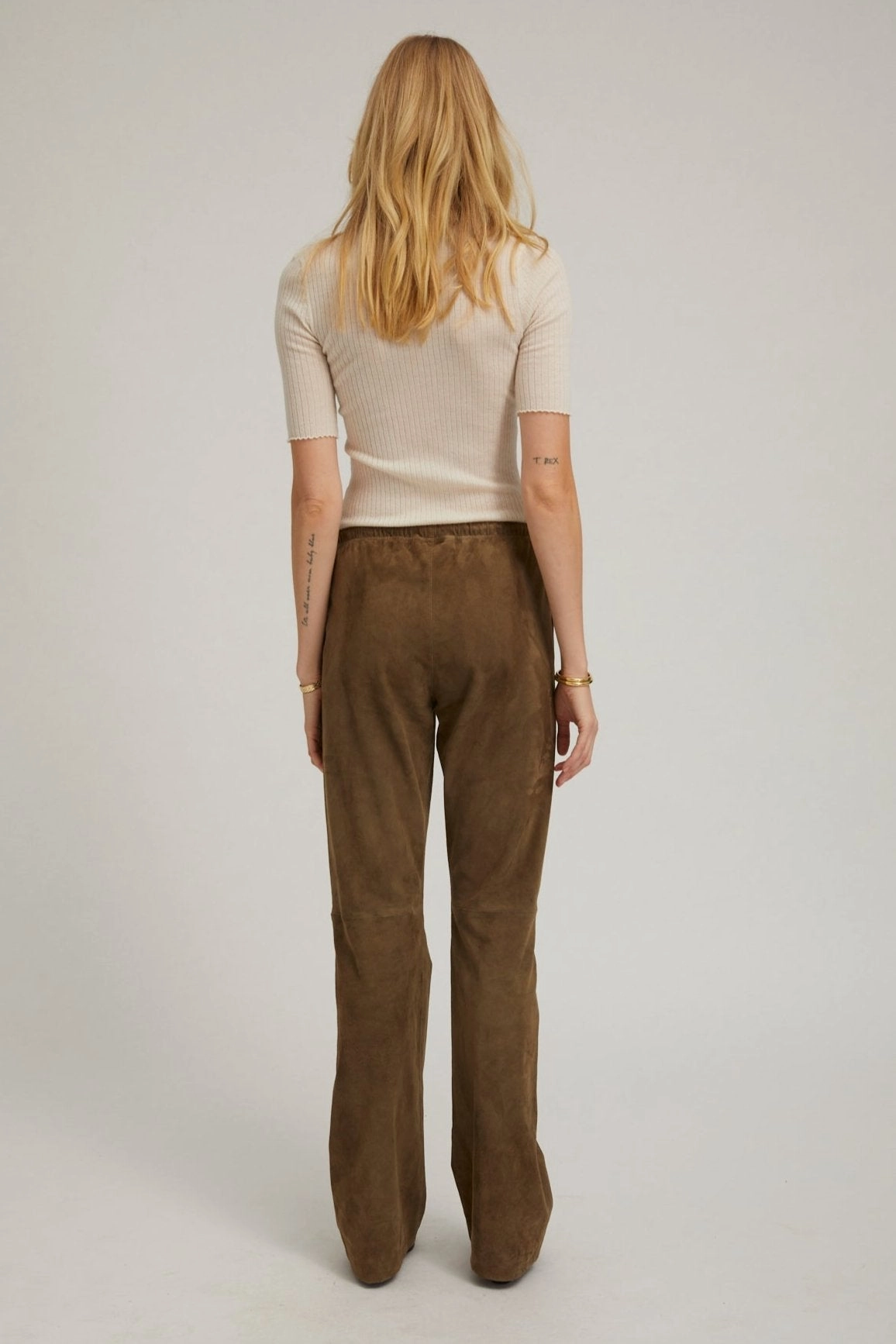SlipResistant AthleisureReady Chalk Cashmere Turtleneck