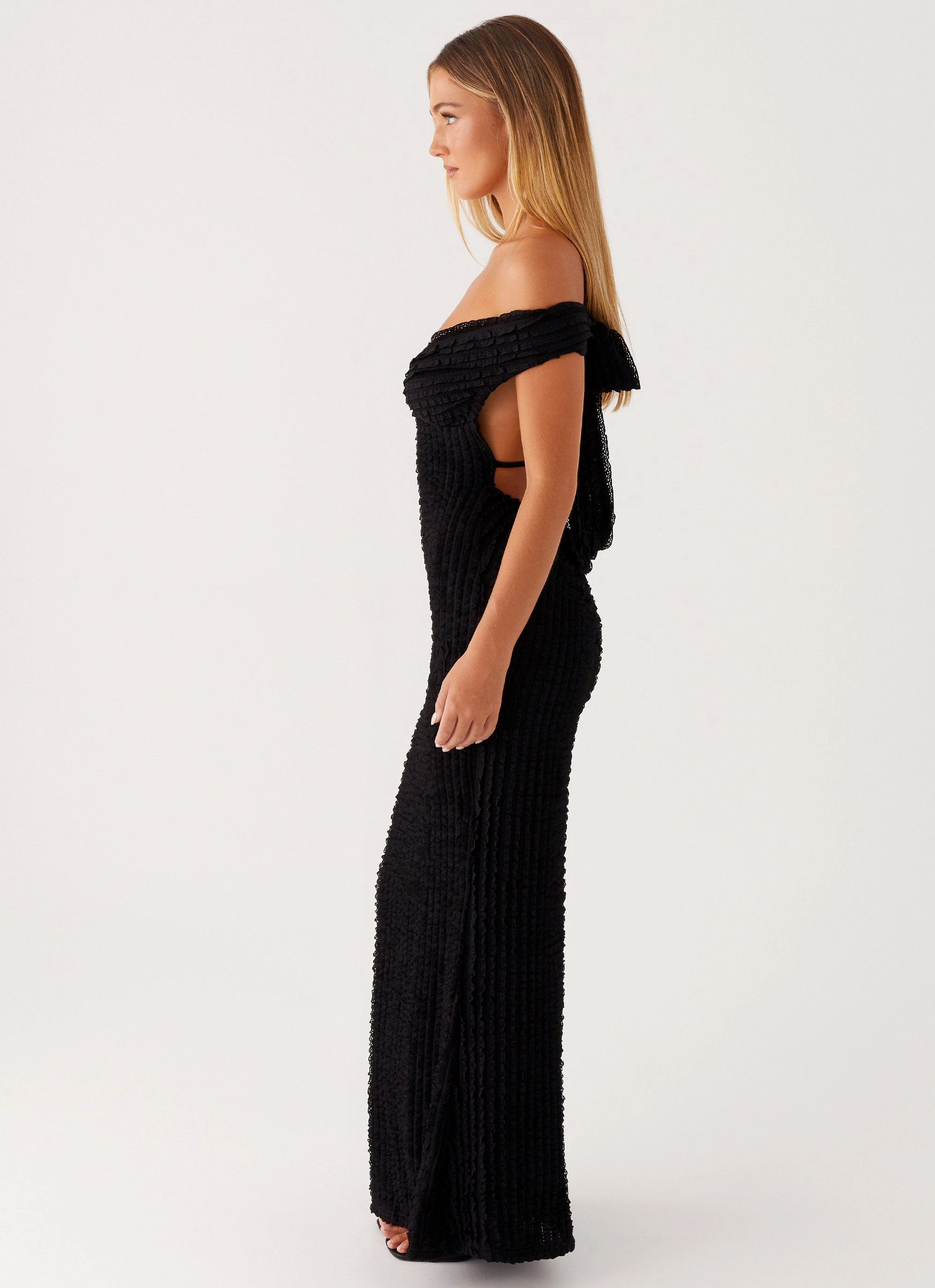 Feminine Energy Chantelle Maxi Dress - Black