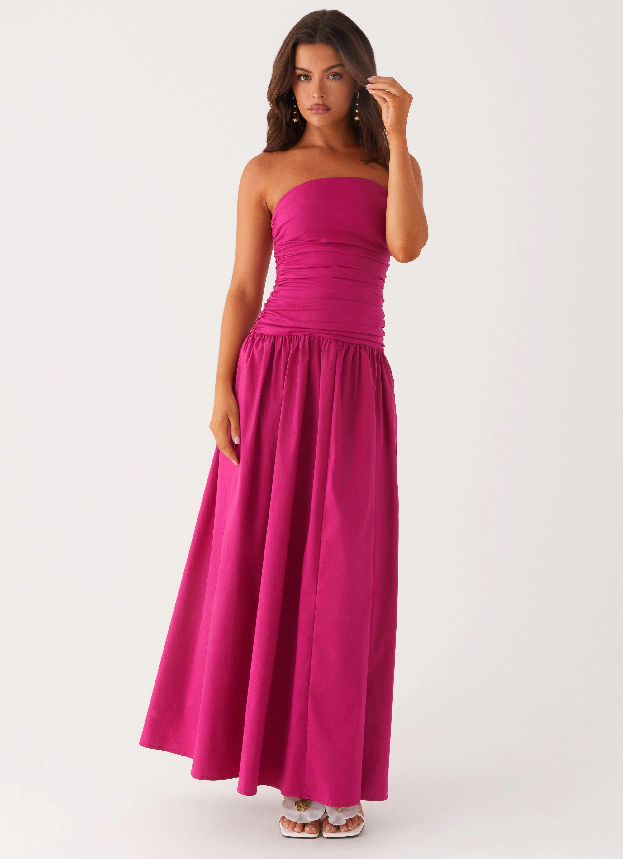 Smart Style Carmel Maxi Dress - Fuchsia