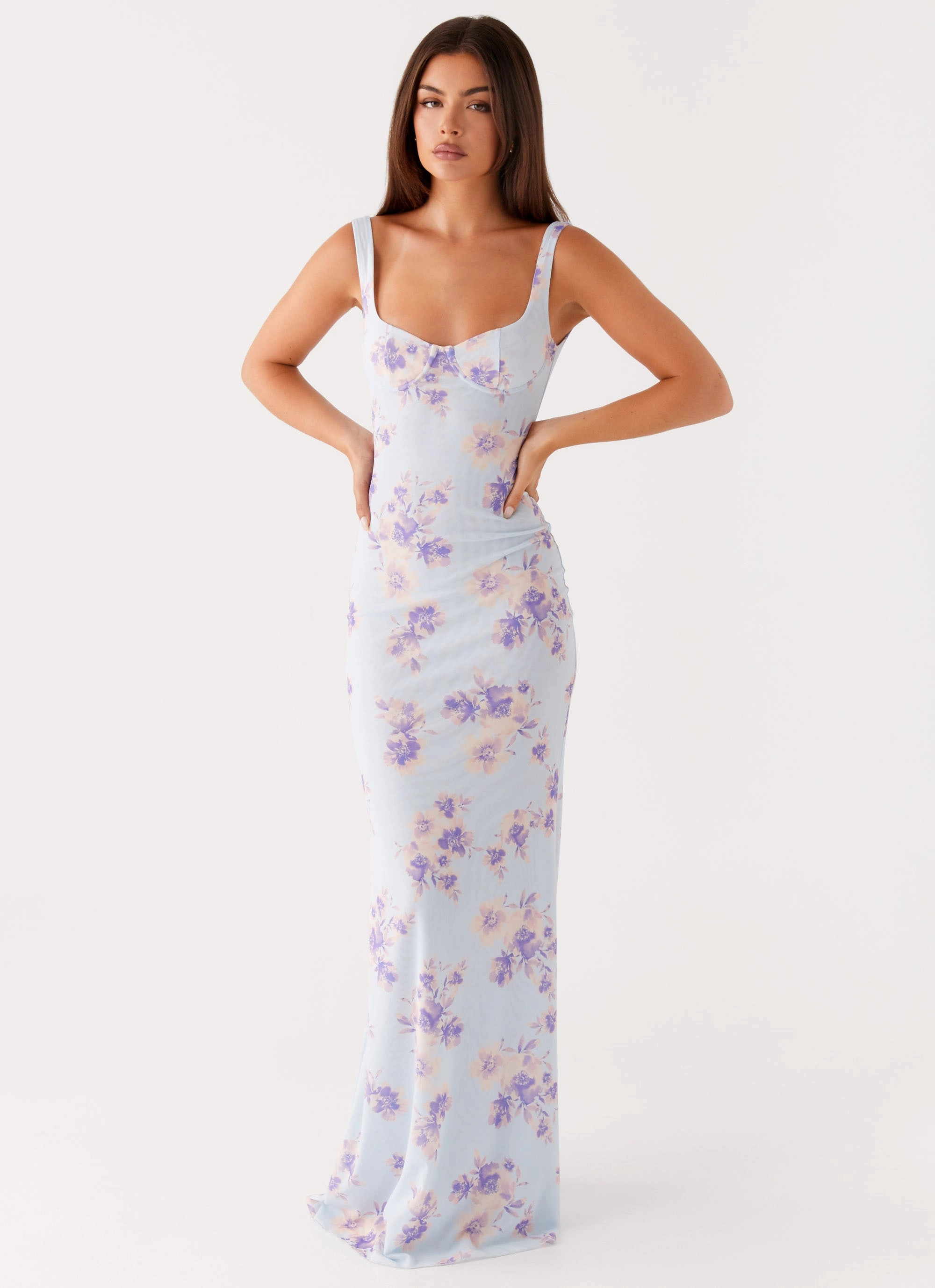 Charity Maxi Dress - Print Relax Motion Natural Layers
