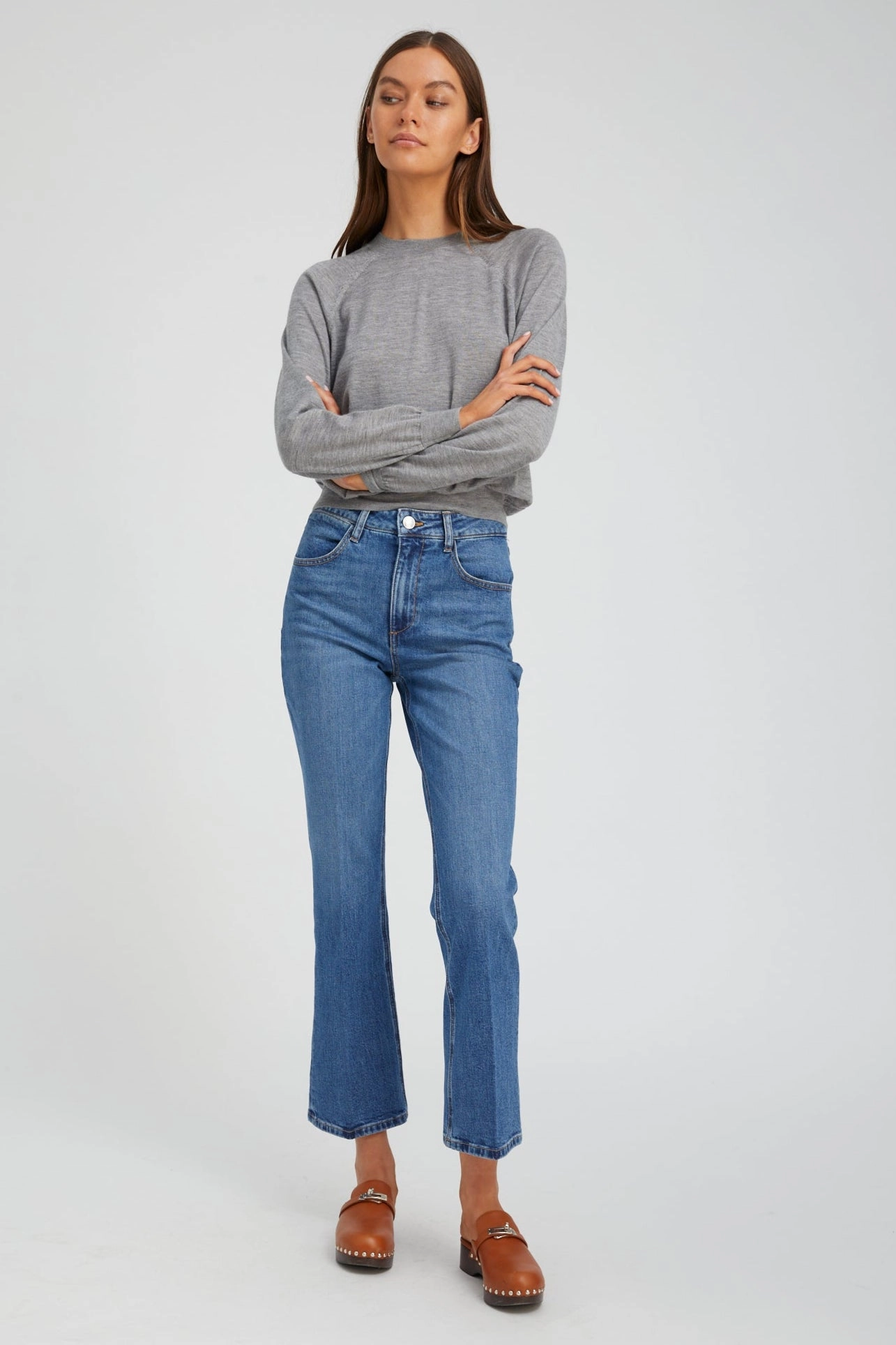 Charlotte Ankle Flare Denim Cozy Lining All-Day Wear