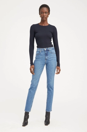 Minimal Waist All Purpose Fit Charlotte Slim Straight Denim