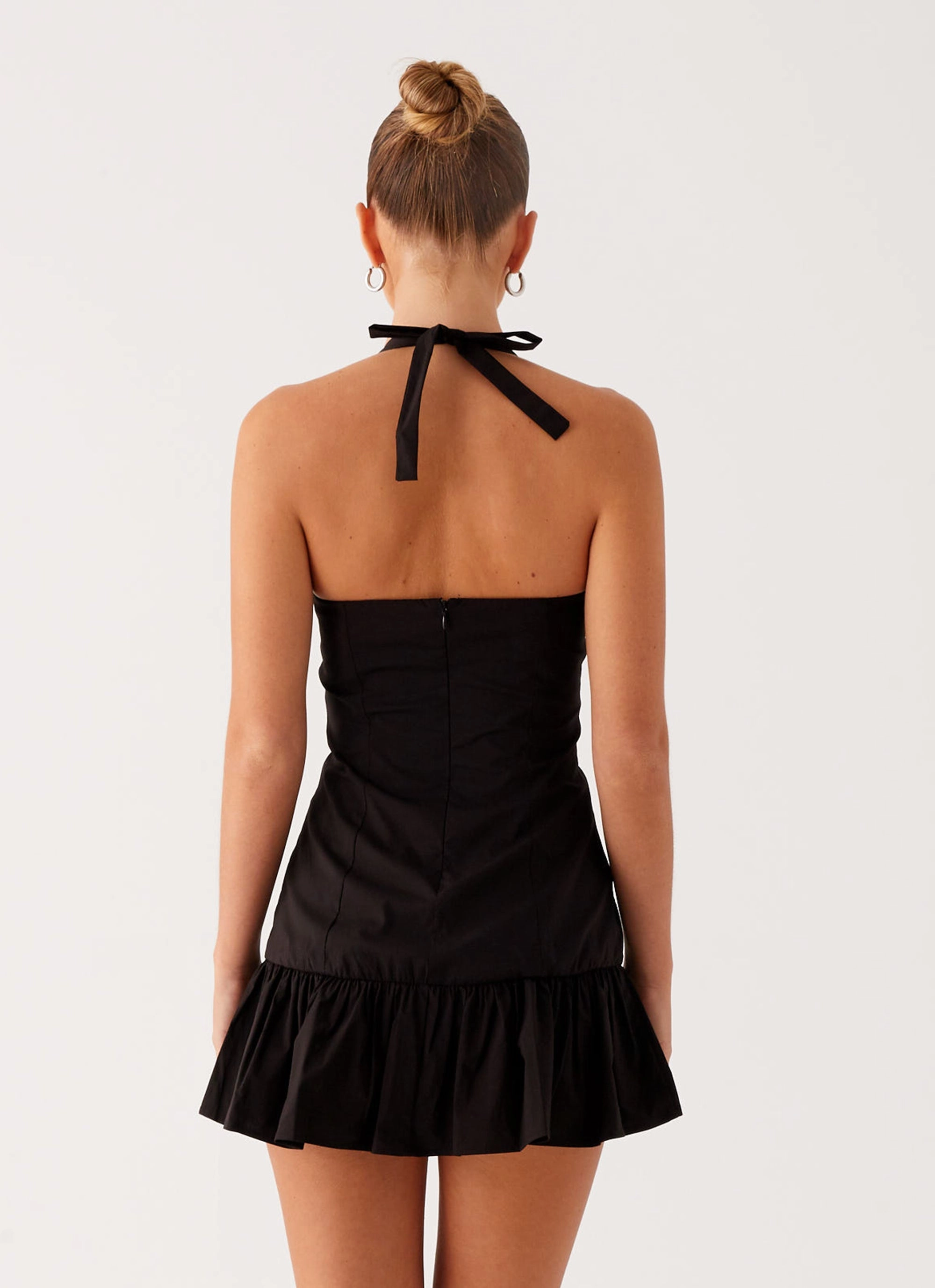Cheryl Bustier Mini Dress - Black Luxe Appeal Comfortable Wear