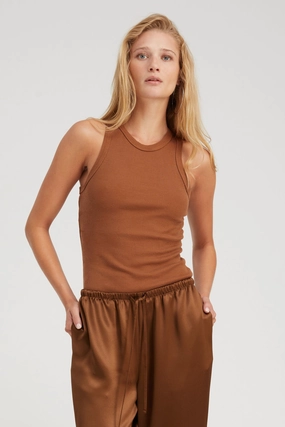 Chestnut Rib Racer Tank Thermal Insulation Core QuickRelease Closure