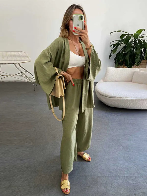 Chic Cotton Loungewear Set