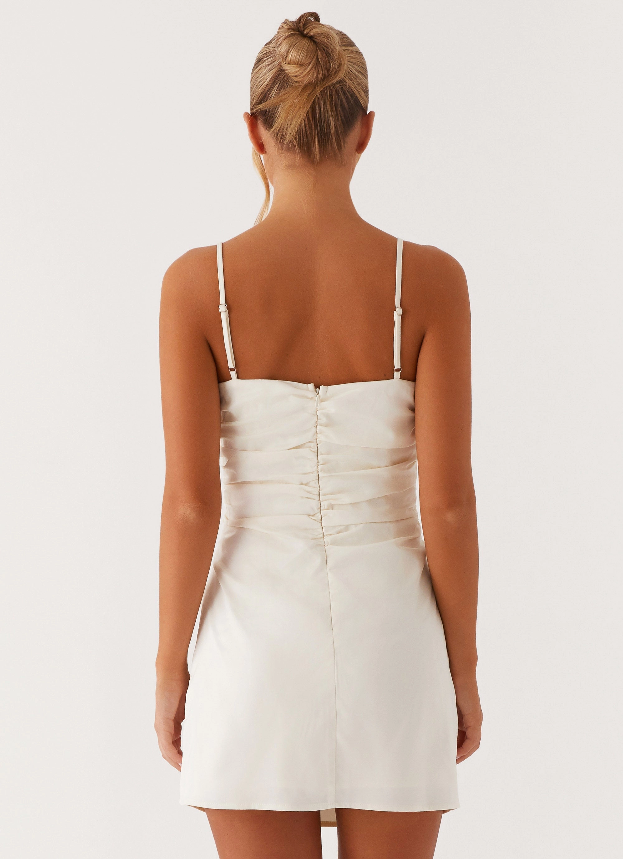 Noble Aura Last Summer Mini Dress - Ivory