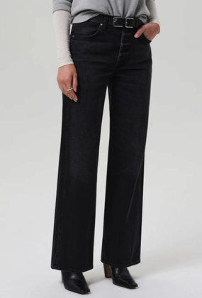 Annina High Rise Wide Leg 30" in Raine Nature Lover Outdoor Adventure Autumn Days