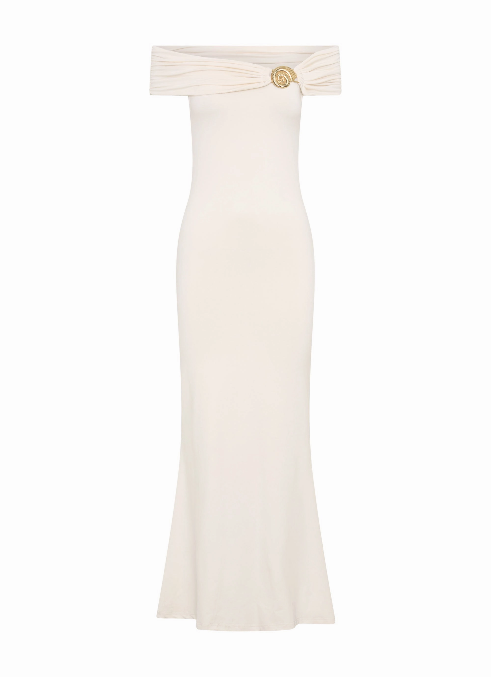 Illusion Maxi Dress - Ivory City Style All Fitwear