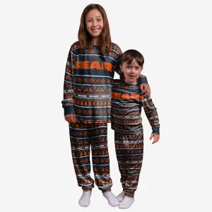 Chicago Bears Youth Family Holiday Pajamas