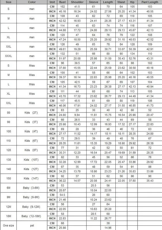 Christmas Family Matching Pajamas Set Mother Dad Cartoon Print Pajamas Home Clothes Set