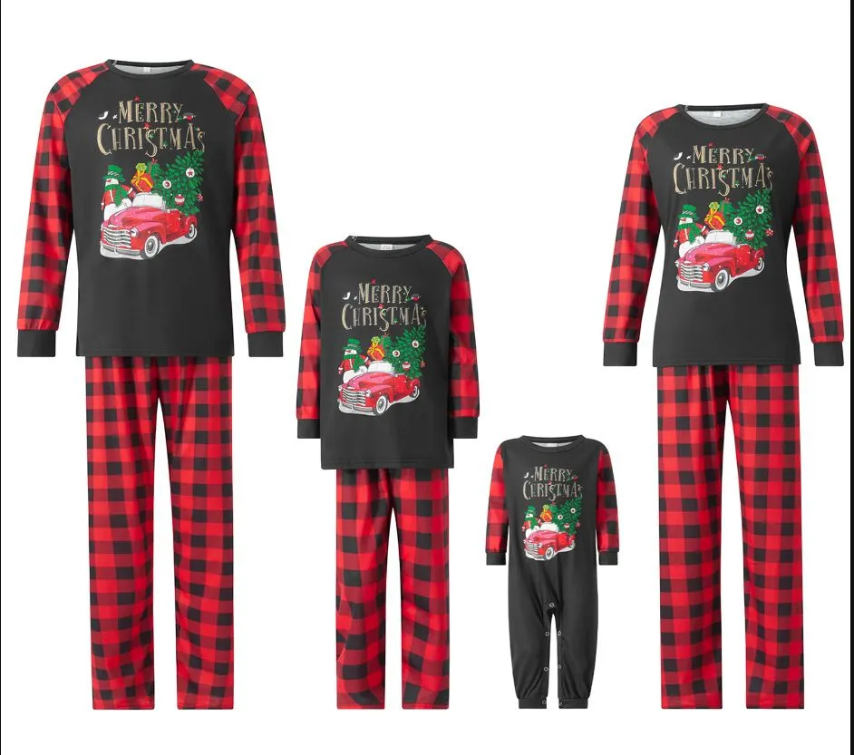 Christmas Pajamas for Family Matching Xmas Christmas Pjs Set