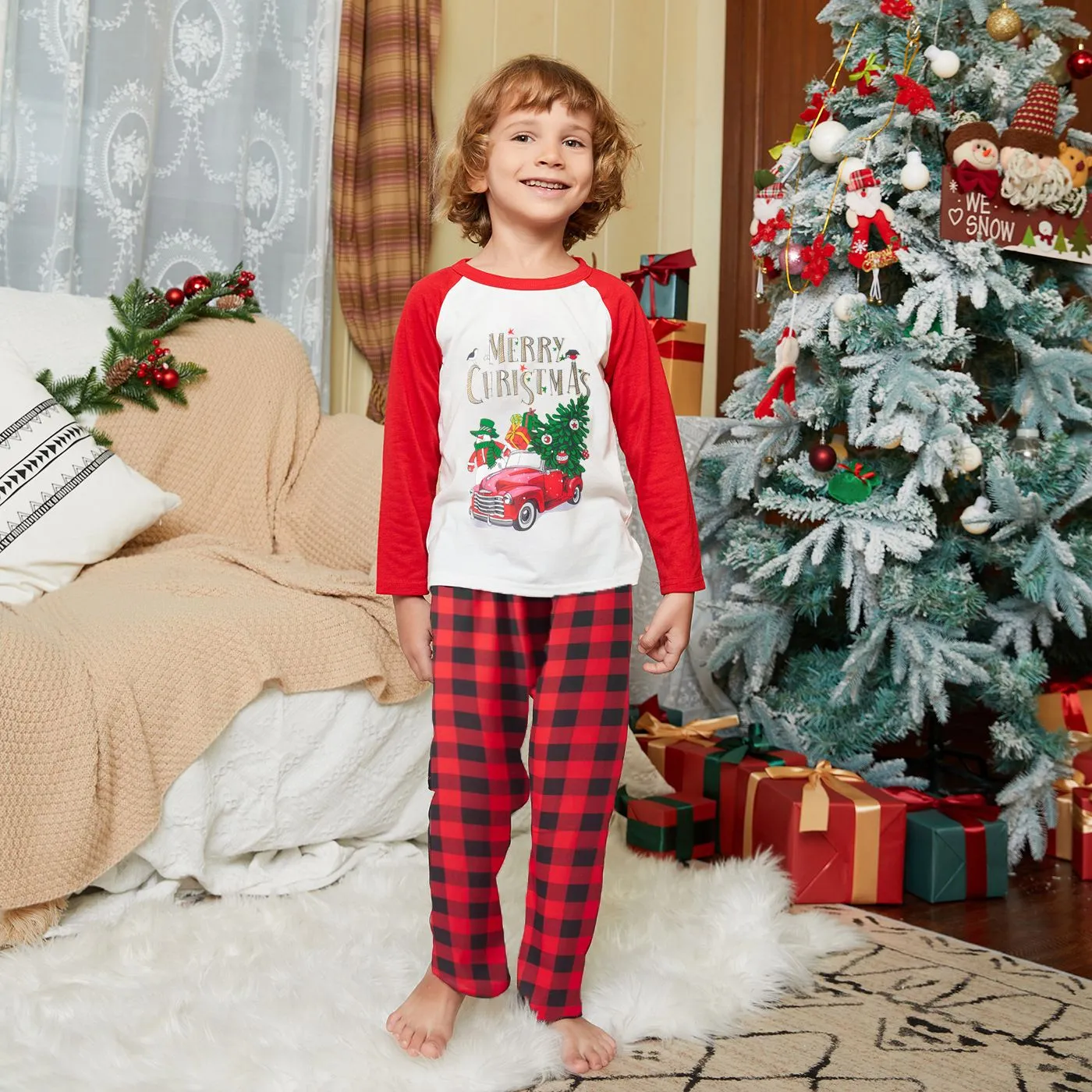Christmas Pajamas for Family Matching Xmas Christmas Pjs Set