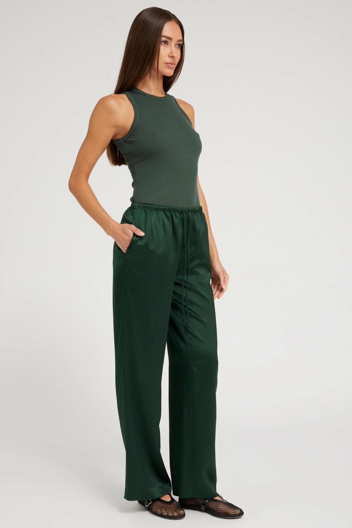 Fit For Movement Ivy Silk Kauai Pants