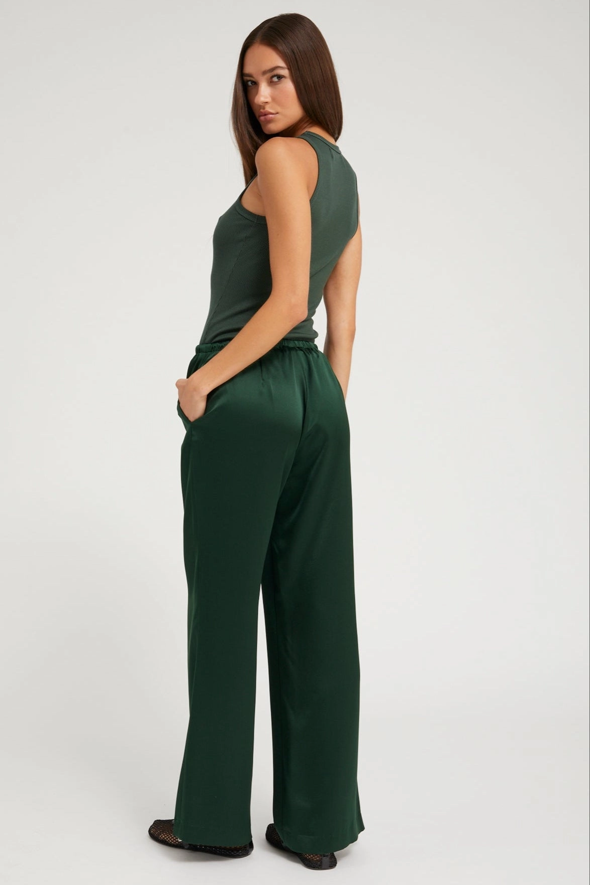 Ivy Silk Kauai Pants Performance Design Fit High Density Weave