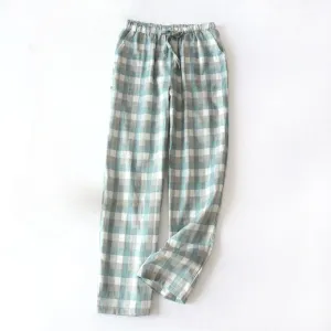 Classic Caged Printed Men's Pants