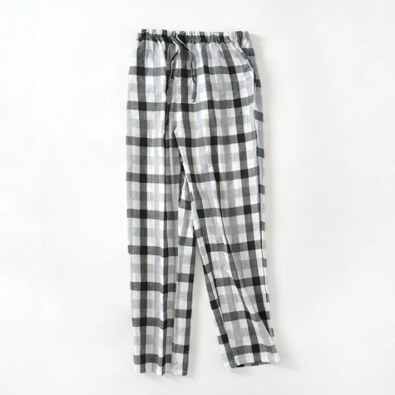 Classic Caged Printed Men's Pants