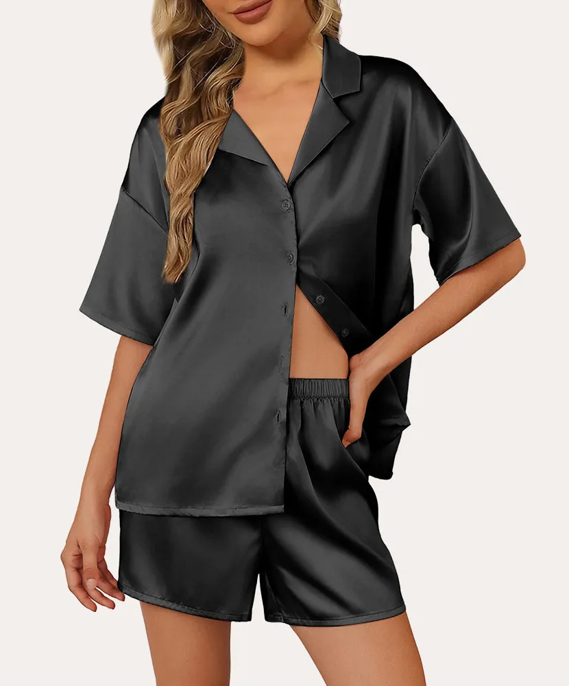 Classic Satin Loungewear Pyjama Set