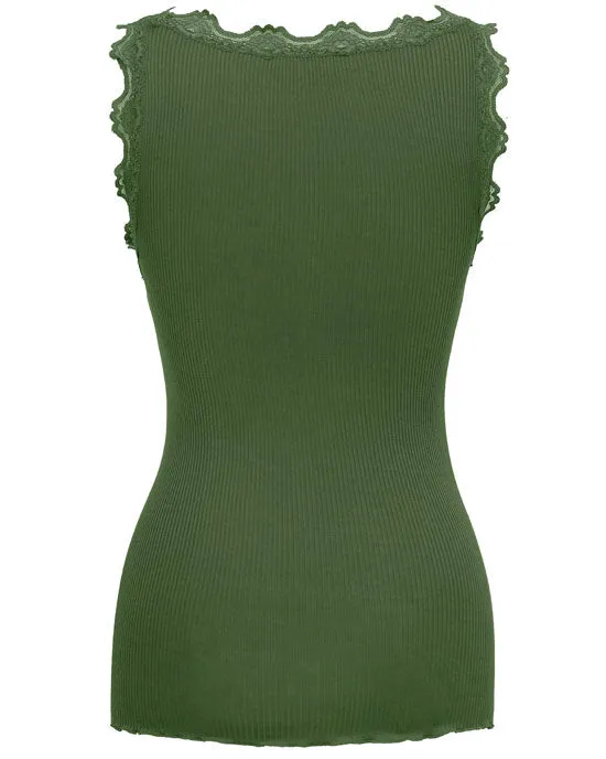 Classic silk top Forest Elf