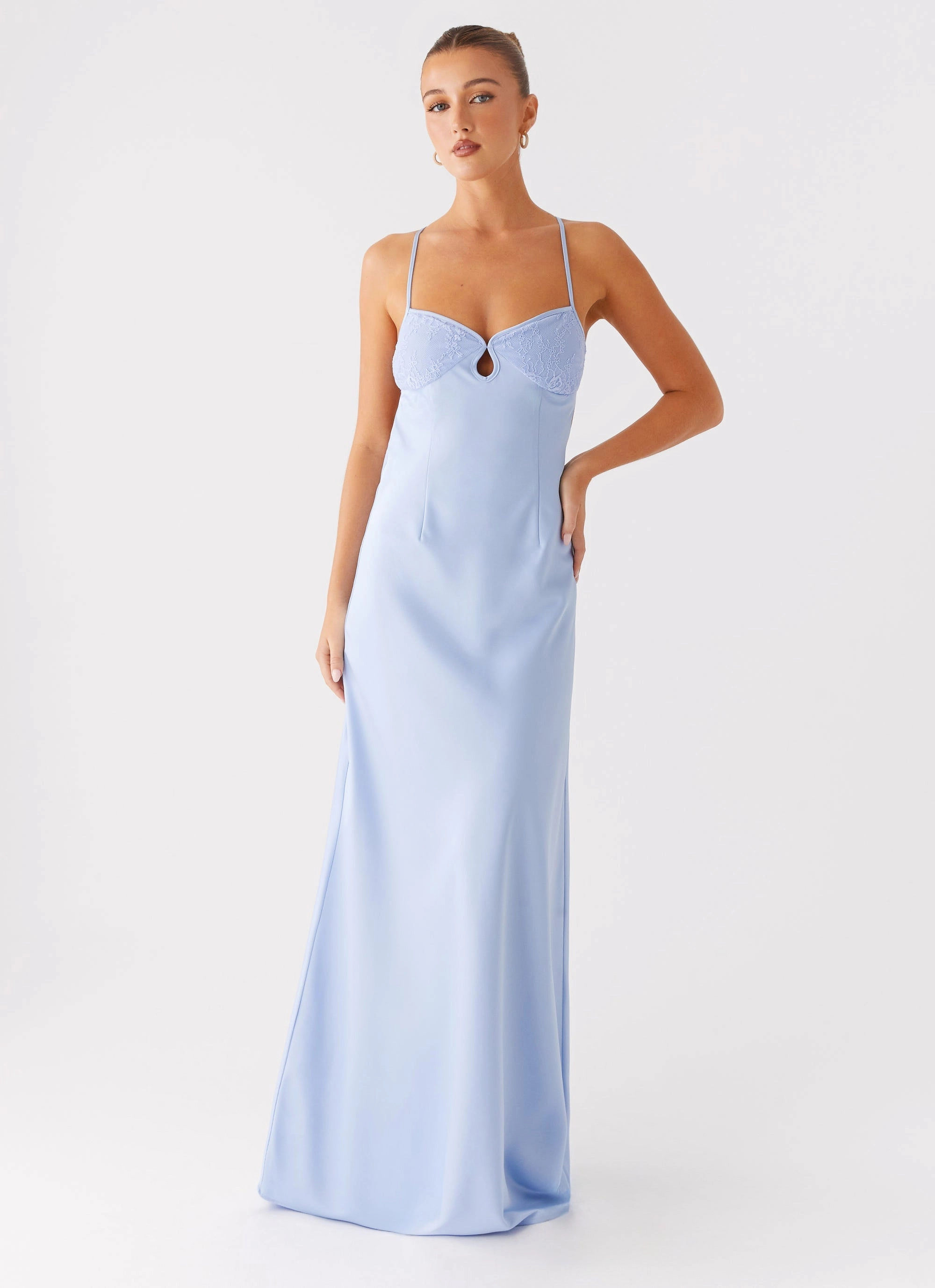 Mood Edge soft look Joanie Maxi Dress - Blue