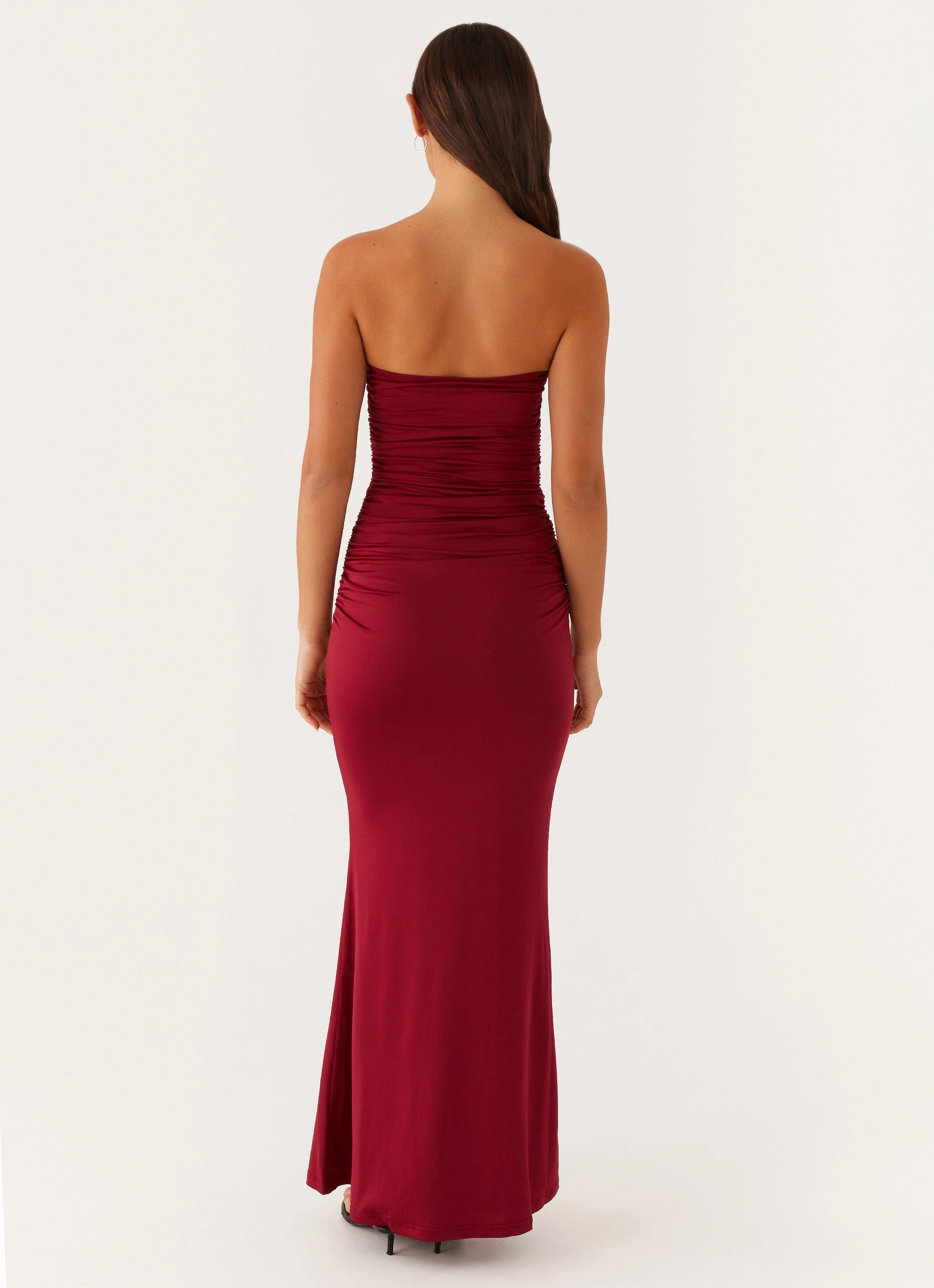 Minimal Fit Rudy Maxi Dress - Maroon
