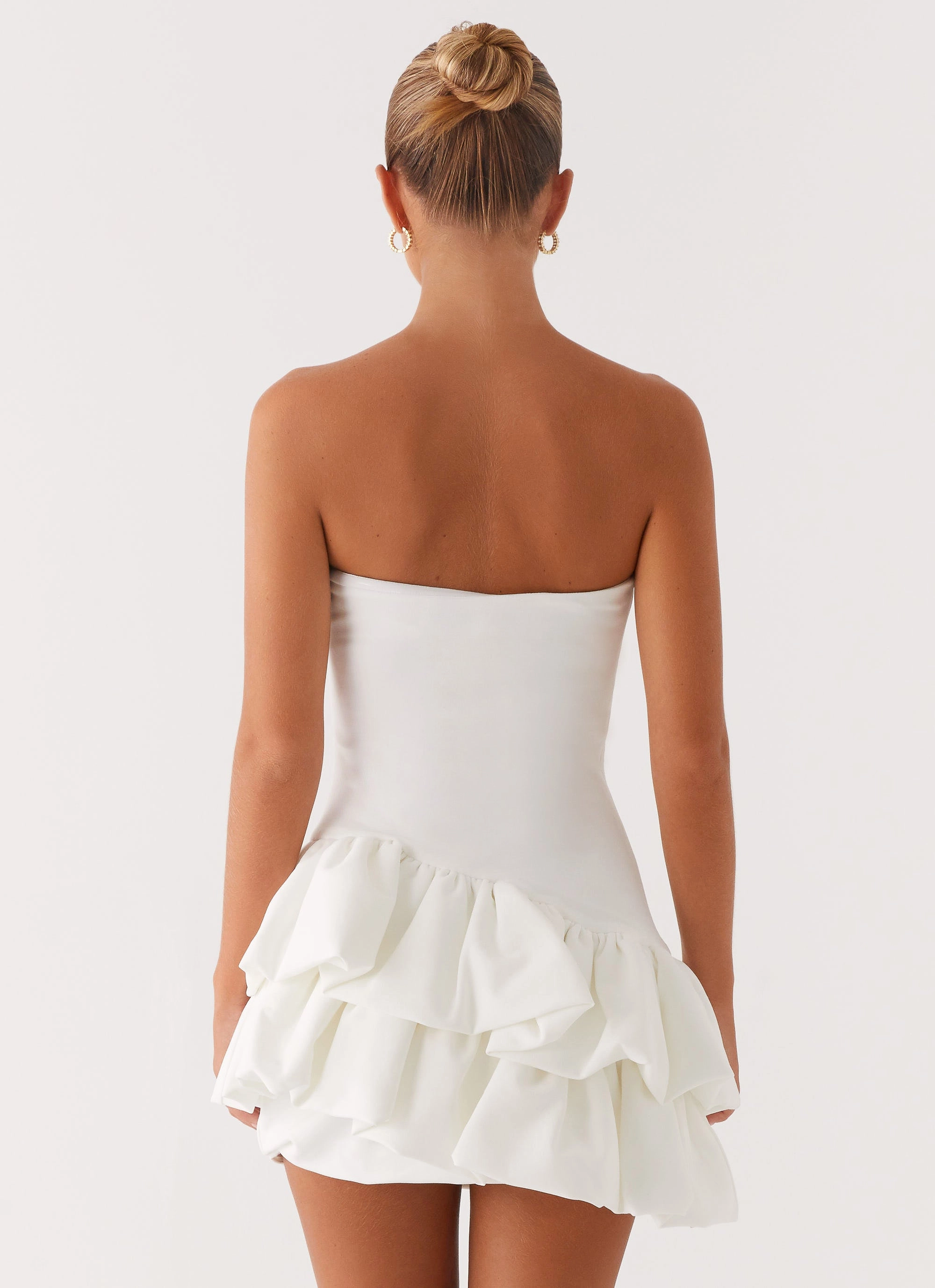Bold Touches Marie Mini Dress - White