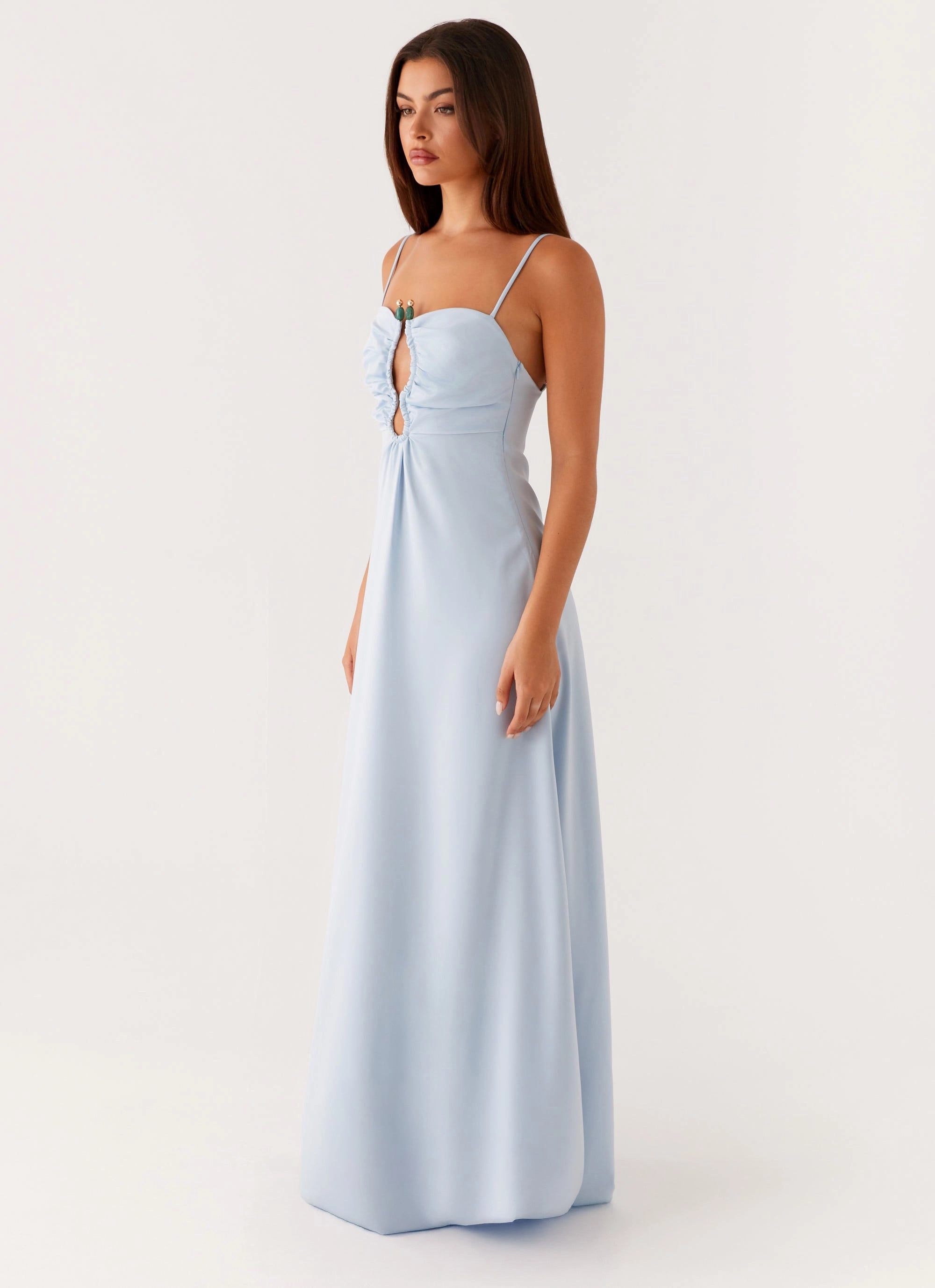 Zelda Maxi Dress - Blue French Vibe Flowy casual dress
